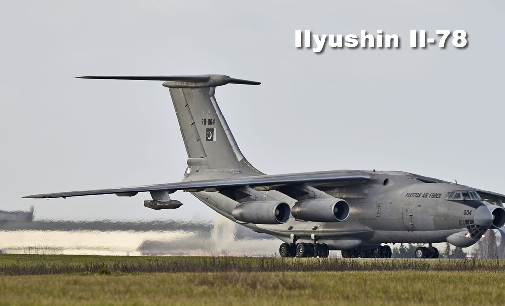 Ilyushin IL-78MP, R11-004 of the Pakistan Air Force